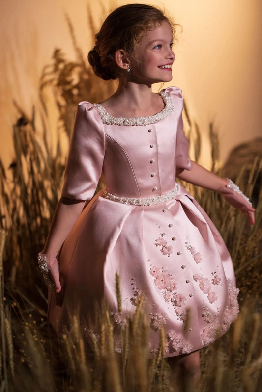 Lady Pearl Pink Gloves