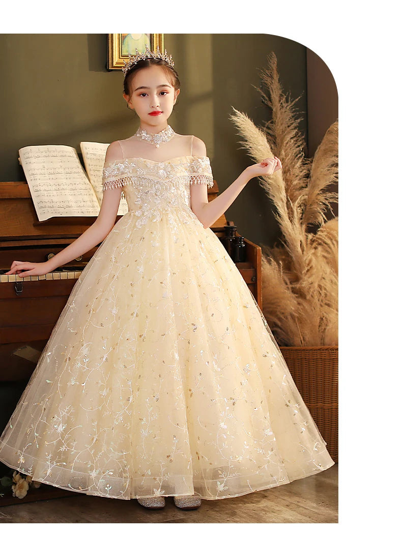Pearl Neck Yellow 107