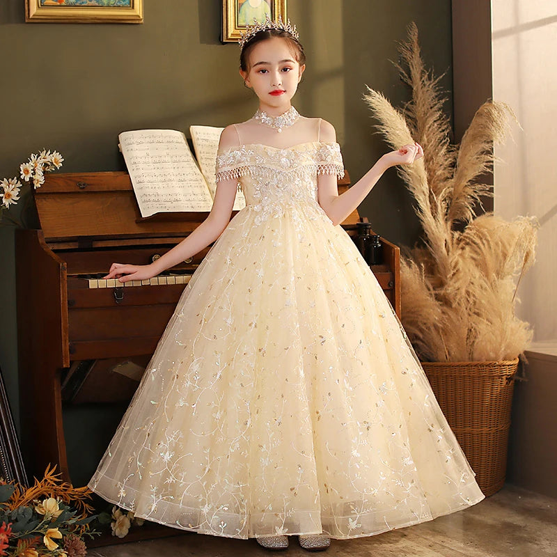 Pearl Neck Yellow 107