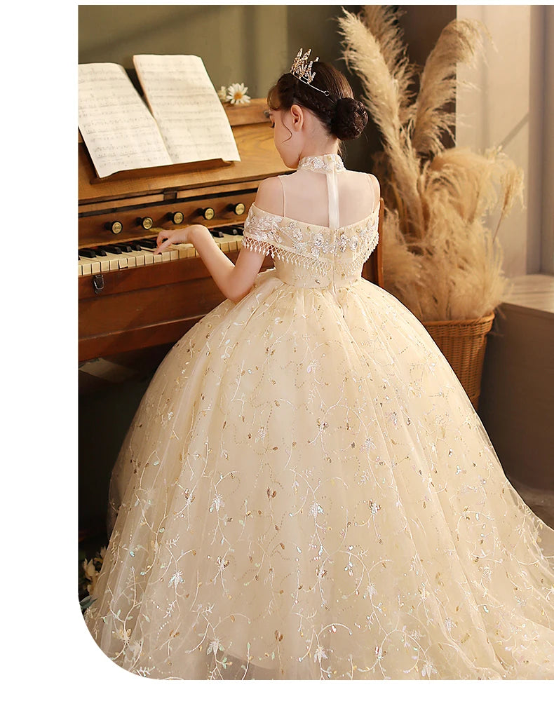 Pearl Neck Yellow 107