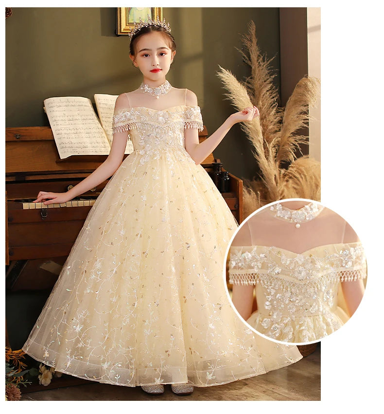 Pearl Neck Yellow 107