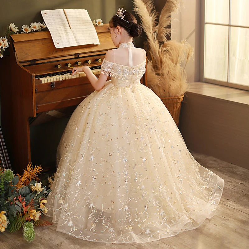 Pearl Neck Yellow 107