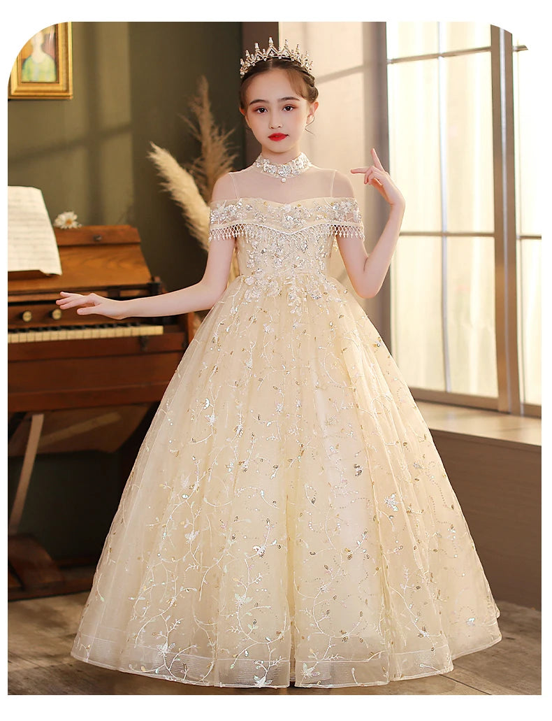 Pearl Neck Yellow 107