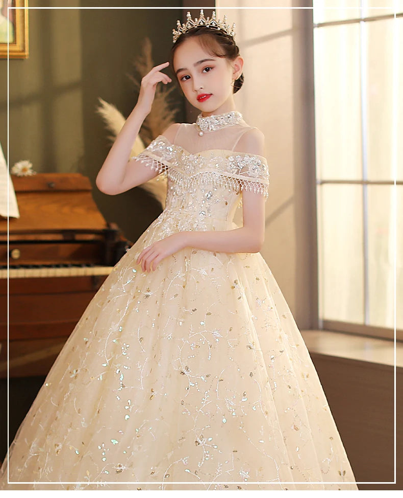 Pearl Neck Yellow 107