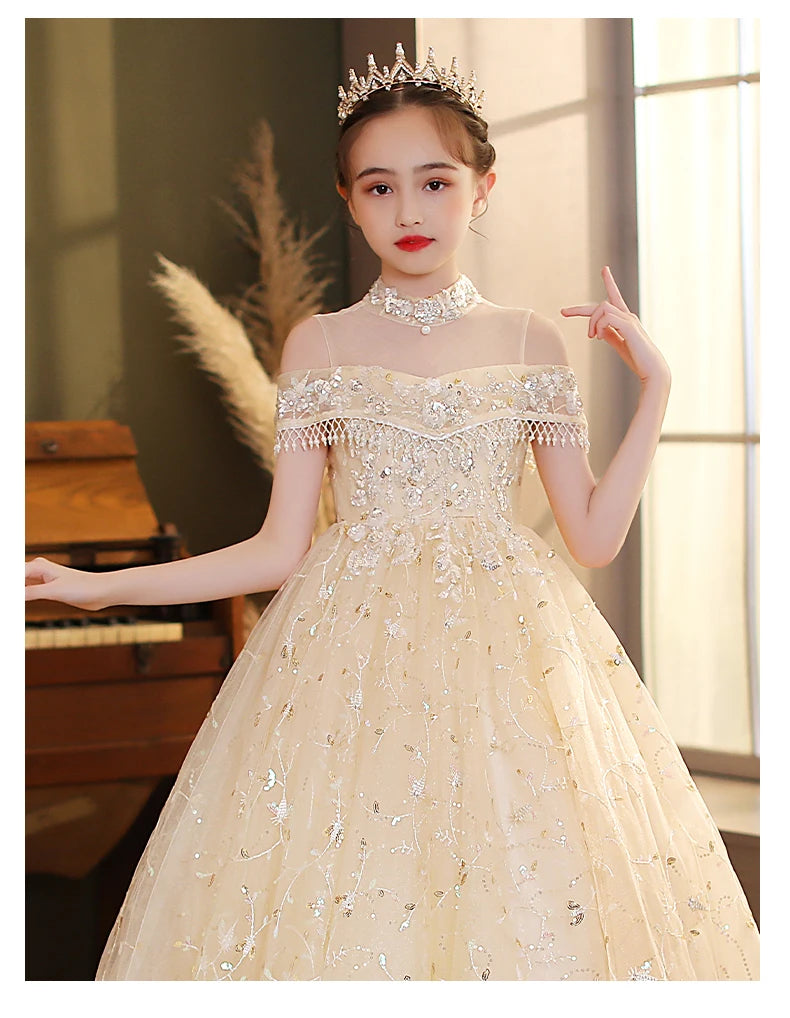 Pearl Neck Yellow 107